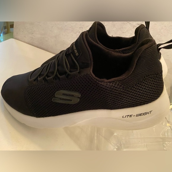 SKECHERS BUNGEE LACES MEMORY FOAM INSOLES SIZE 9 MEN 11.5 WOMEN VERY GOOD COND - Picture 1 of 5